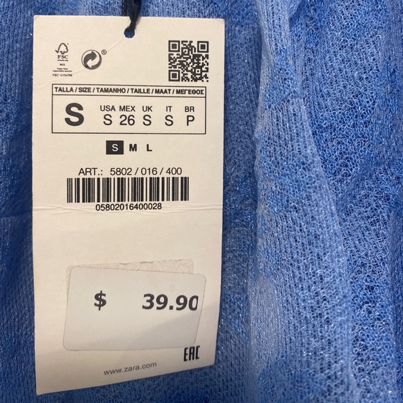 Zara top - Picture 2 of 5